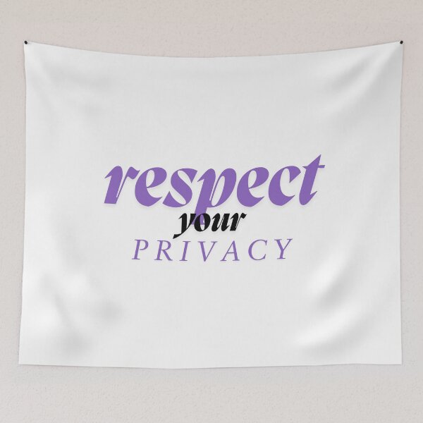 Item preview, Respect your privacy designed and sold by ArtistTejal.