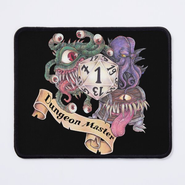 Item preview, Role-playing game tabletop D20 dice gift fail monster designed and sold by ZadzeneaArt.