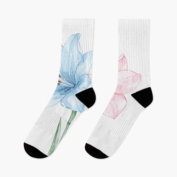 Item preview, Transgender pride color lillies designed and sold by Mia's Menagerie.