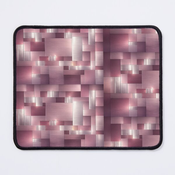 Item preview, Luxury Geometric Block Wall Art | Modern Abstract Rectangular Panel Design | Contemporary Metallic Style Decor designed and sold by Hookesmode.
