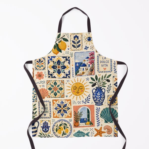 Item preview, Boho Mediterranean Tiles designed and sold by Aramdesing.