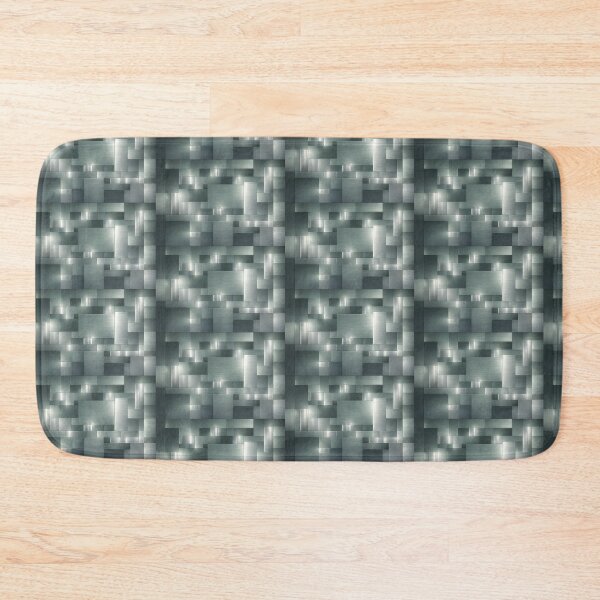 Item preview,  Luxury Geometric Block Wall Art | Modern Abstract Rectangular Panel Design | Contemporary Metallic Style Decor designed and sold by Hookesmode.