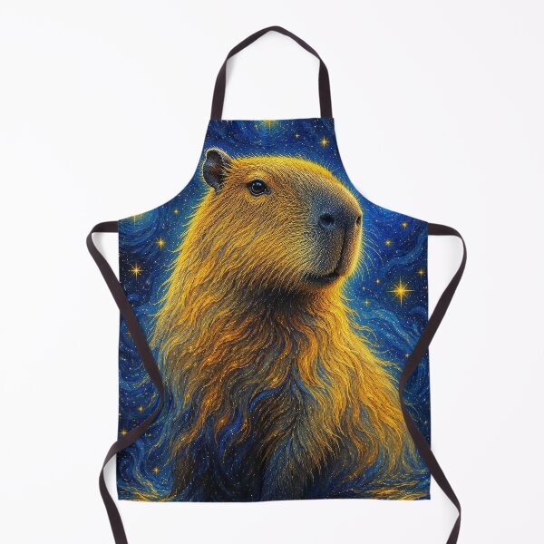 Item preview, Capybara starry sky designed and sold by cloud lee.