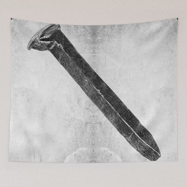 Item preview, Antique Railroad Spike Dark Industrial American Railway Art designed and sold by Ghoul Enterprises.
