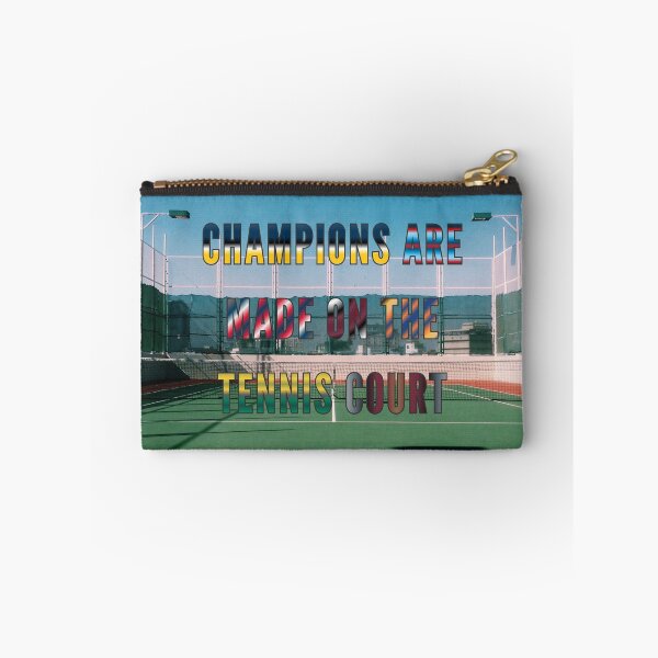 Item preview, Champions are Made on the Tennis Court #1 designed and sold by Holy JM Designs.