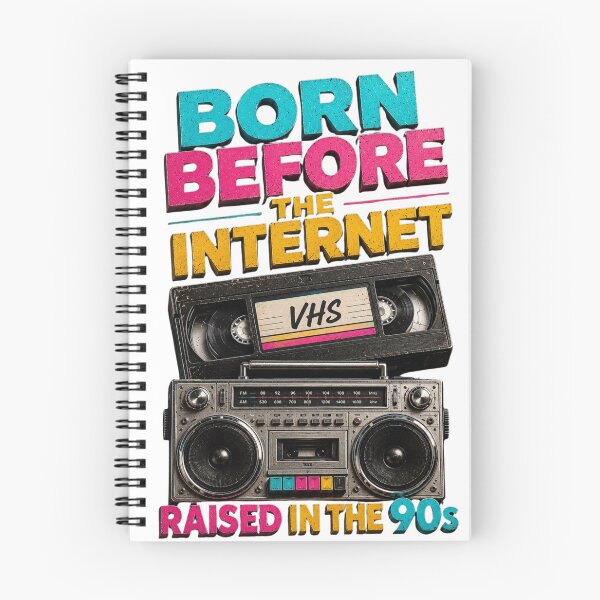Item preview, born before the internet raised in the 90s retro vhs designed and sold by gypsy-joker.