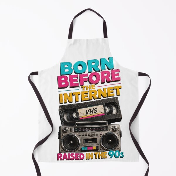 Item preview, born before the internet raised in the 90s retro vhs designed and sold by gypsy-joker.