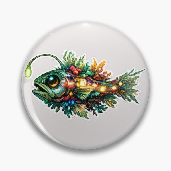 Item preview, Christmas Lanternfish and deep ocean ecosystems designed and sold by DamioPolArt.