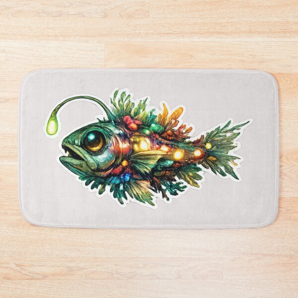 Item preview, Christmas Lanternfish and deep ocean ecosystems designed and sold by DamioPolArt.