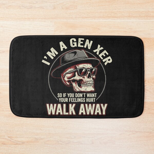 Item preview, Im A Gen Xer Walk Away Funny Skull Attitude Design designed and sold by SouthPrint.