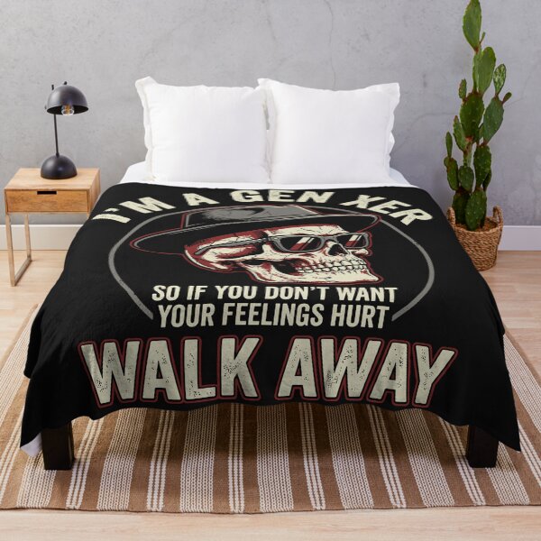 Item preview, Im A Gen Xer Walk Away Funny Skull Attitude Design designed and sold by SouthPrint.