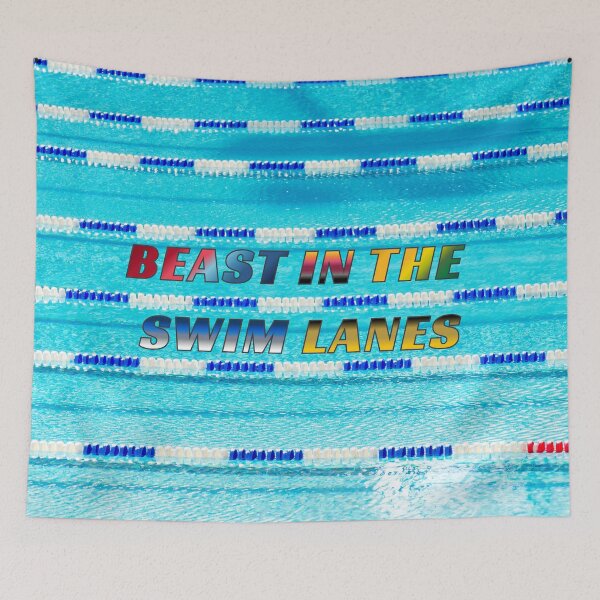 Item preview, Beast in the Swim Lanes #1 designed and sold by Holy JM Designs.