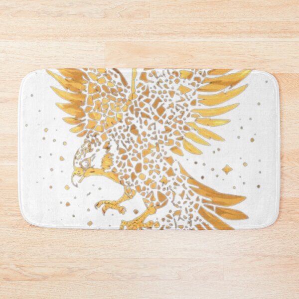 Item preview, Golden Falcon Silhouette – Majestic Bird Art designed and sold by RKKACMB.