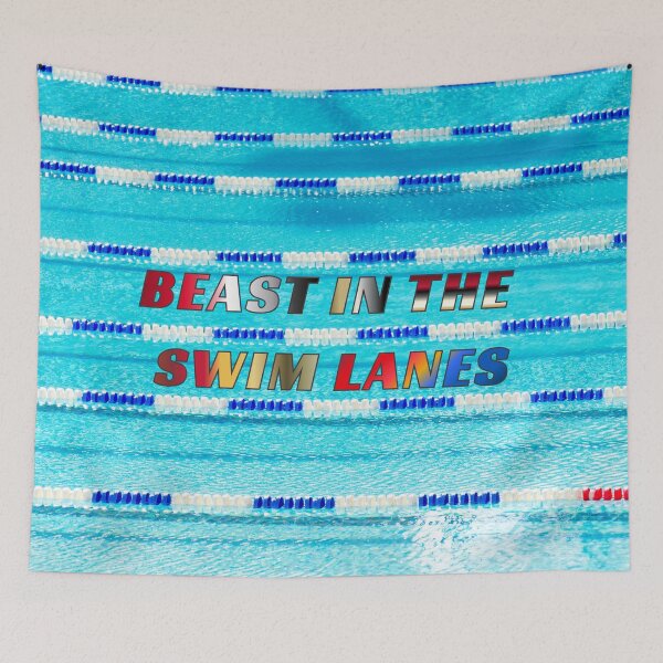 Item preview, Beast in the Swim Lanes #2 designed and sold by Holy JM Designs.