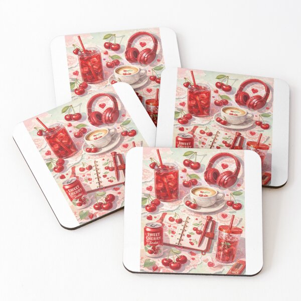 Item preview, Cozy Cherry Girl Cottagecore Aesthetic designed and sold by animenosekaiii.