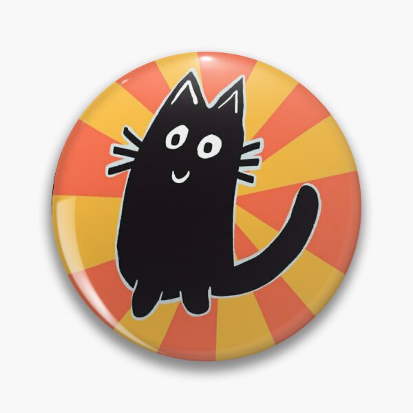 Item preview, Small black cat designed and sold by SombreroDoodles.