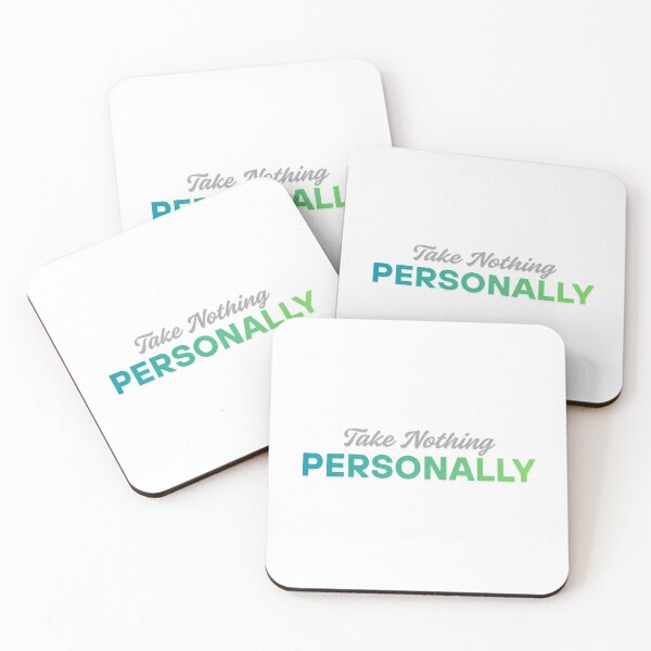 Item preview, Take nothing personally designed and sold by ArtistTejal.