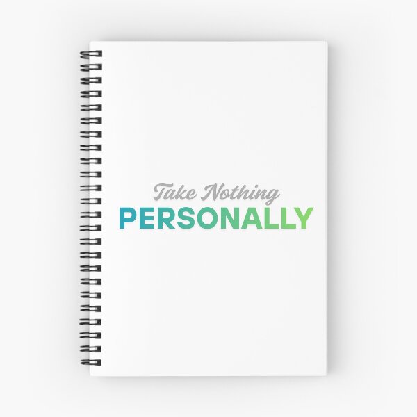 Item preview, Take nothing personally designed and sold by ArtistTejal.