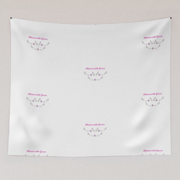 Item preview, Bloom with grace floral aesthetic designed and sold by Thuraya Designs.