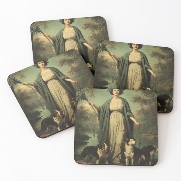 Item preview, Hekate and her hounds designed and sold by MendaciousMina.