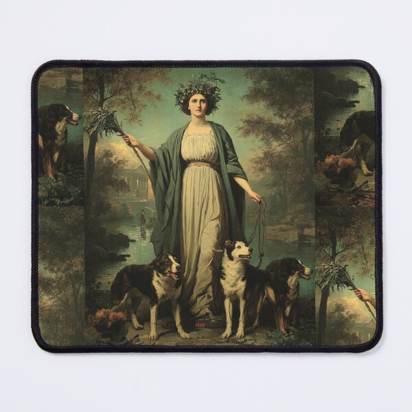 Item preview, Hekate and her hounds designed and sold by MendaciousMina.