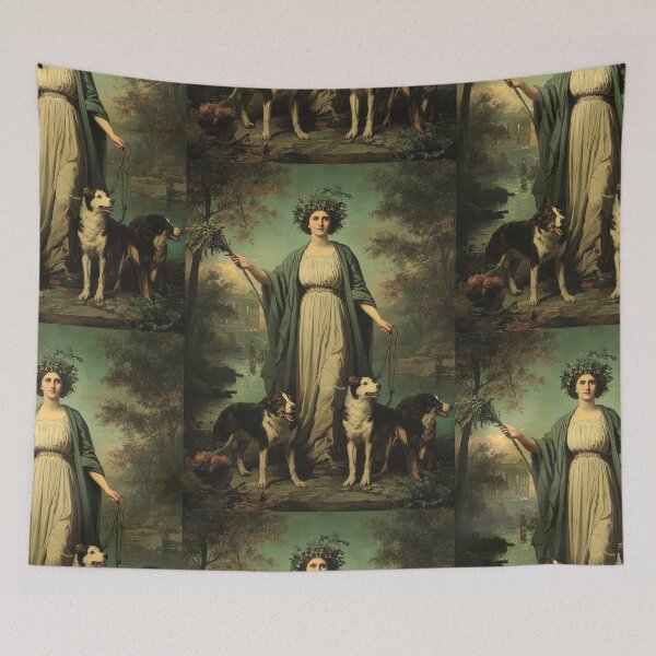 Item preview, Hekate and her hounds designed and sold by MendaciousMina.
