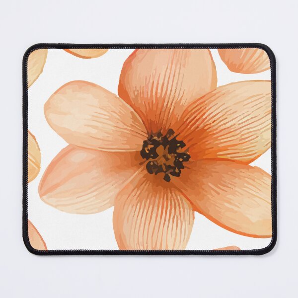 Item preview, Peach Watercolor Blossom - Minimalist Aesthetic Floral Design designed and sold by DoodleIntricate.