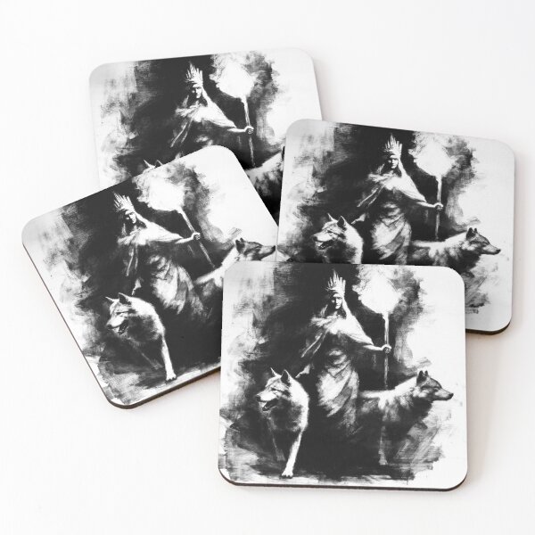 Item preview, Hekate and her hounds designed and sold by MendaciousMina.