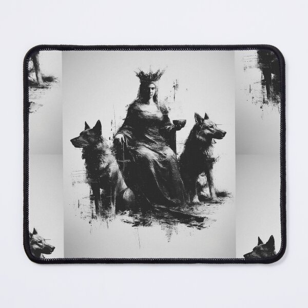 Item preview, Hekate and her hounds designed and sold by MendaciousMina.
