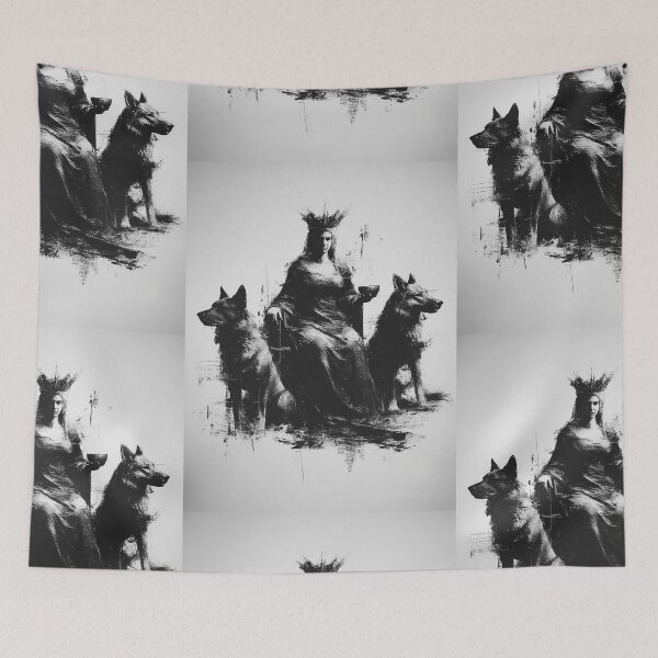 Item preview, Hekate and her hounds designed and sold by MendaciousMina.