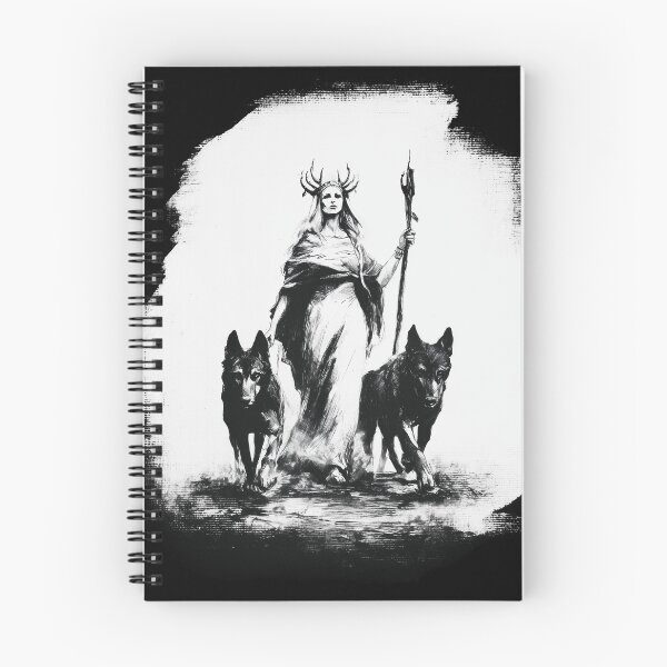 Item preview, Hekate and her hounds designed and sold by MendaciousMina.