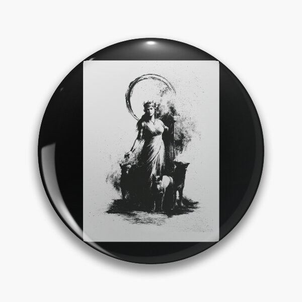 Item preview, Hekate and her hounds designed and sold by MendaciousMina.