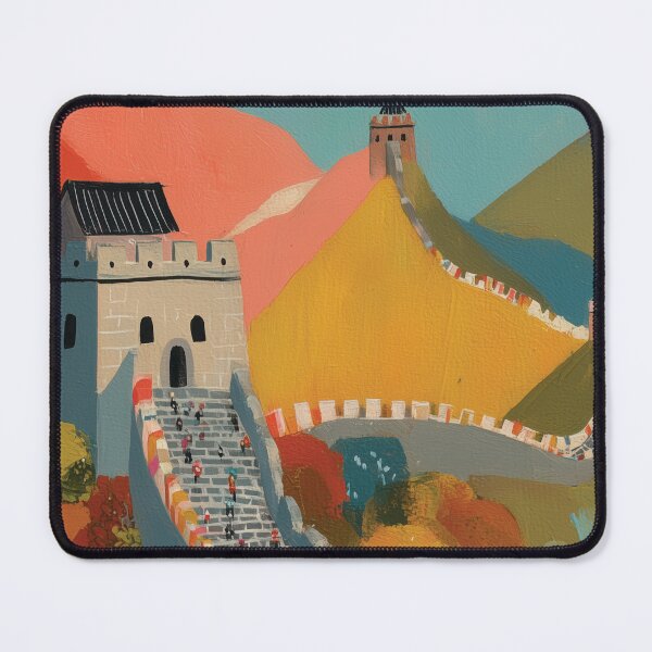 Item preview, GREAT WALL OF CHINA TRAVEL ART designed and sold by MarkedArtPrints.