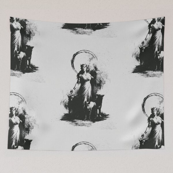 Item preview, Hekate and her hounds designed and sold by MendaciousMina.