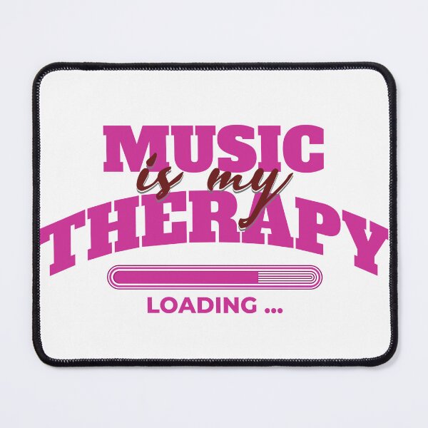 Item preview, Music is my therapy designed and sold by toastecandy.