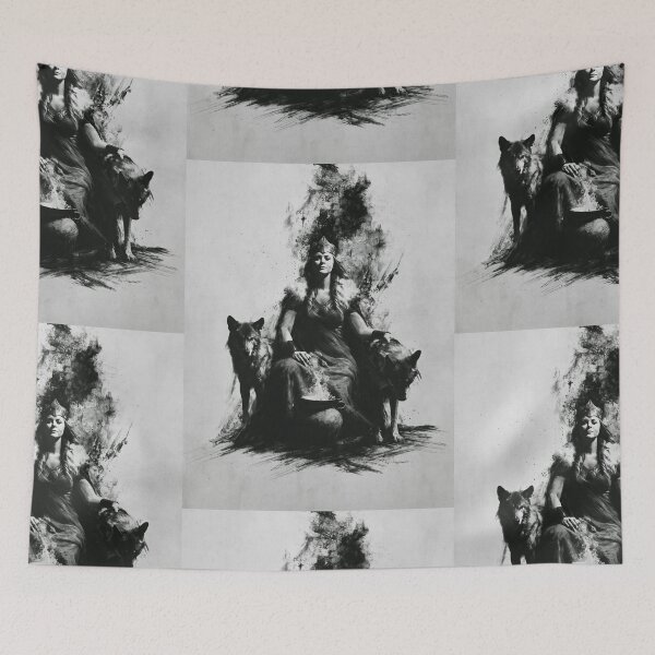 Item preview, Hekate and her hounds designed and sold by MendaciousMina.