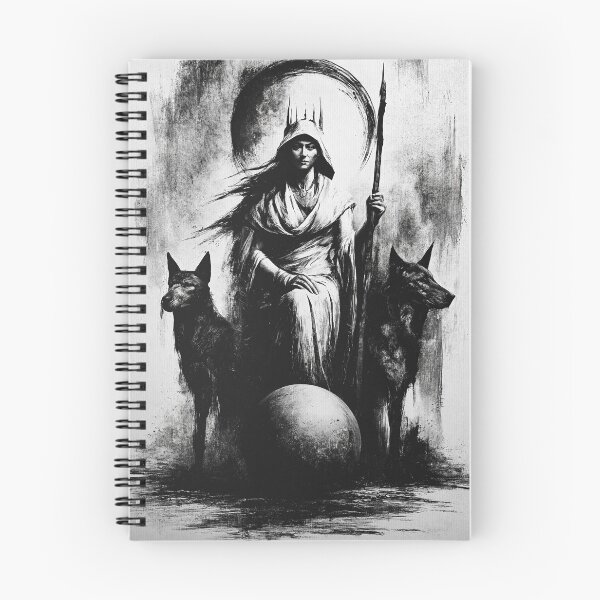 Item preview, Hekate and her hounds designed and sold by MendaciousMina.