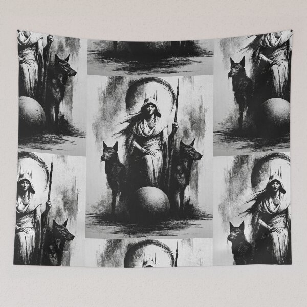 Item preview, Hekate and her hounds designed and sold by MendaciousMina.