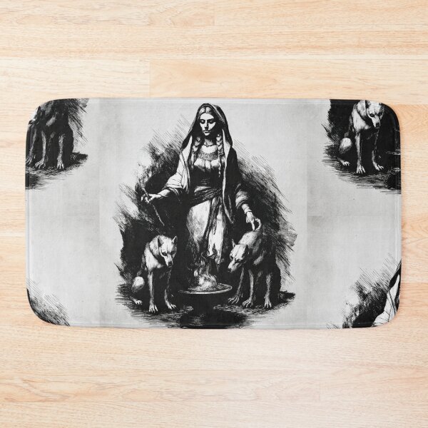 Item preview, Hekate and her hounds designed and sold by MendaciousMina.