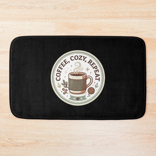 Item preview, Coffee, Cozy, Repeat designed and sold by Sketchlegacy.