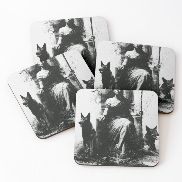 Item preview, Hekate and her hounds designed and sold by MendaciousMina.