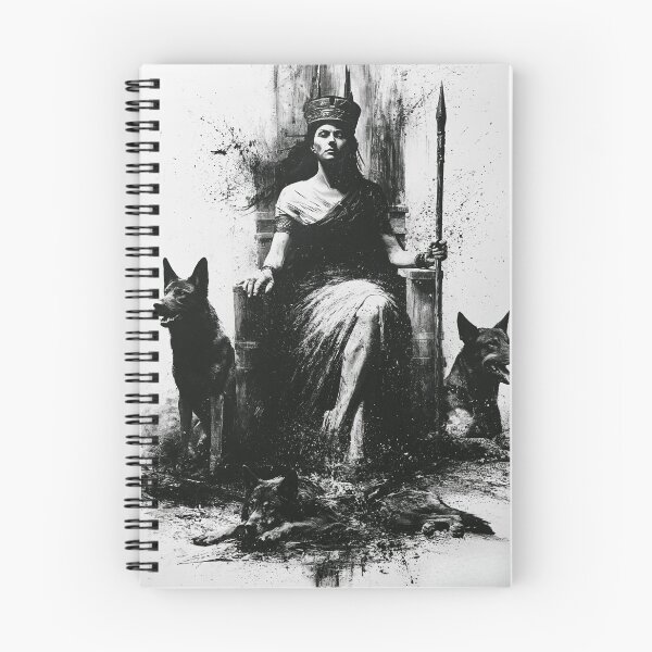 Item preview, Hekate and her hounds designed and sold by MendaciousMina.