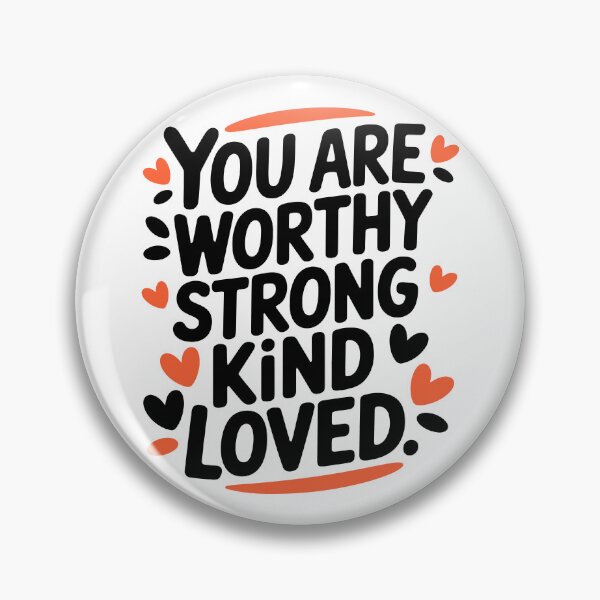 Item preview, Worthy Enough Mental Health designed and sold by EfiKrios.