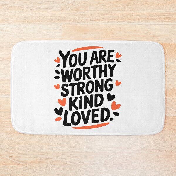 Item preview, Worthy Enough Mental Health designed and sold by EfiKrios.