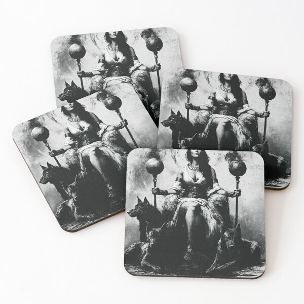 Item preview, Hekate and her hounds designed and sold by MendaciousMina.