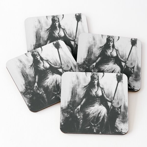 Item preview, Hekate and her hounds designed and sold by MendaciousMina.