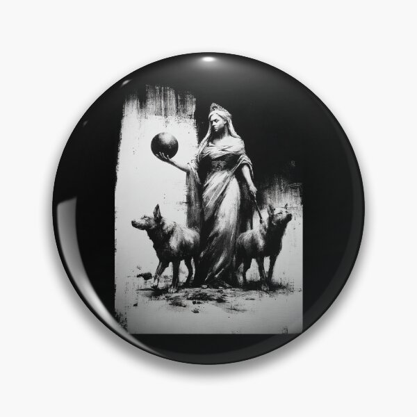Item preview, Hekate and her hounds designed and sold by MendaciousMina.