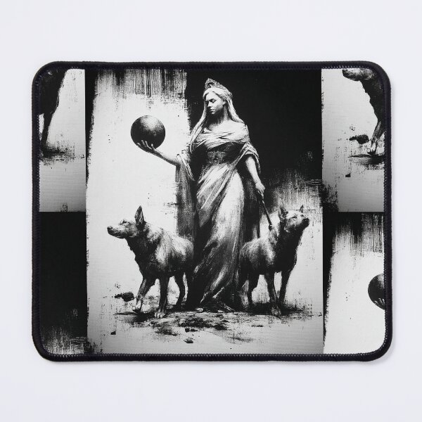 Item preview, Hekate and her hounds designed and sold by MendaciousMina.