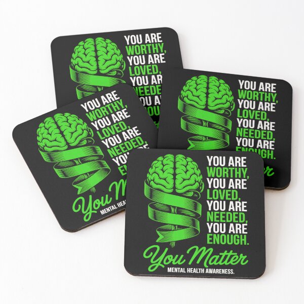 Item preview, Worthy Enough Mental Health designed and sold by EfiKrios.