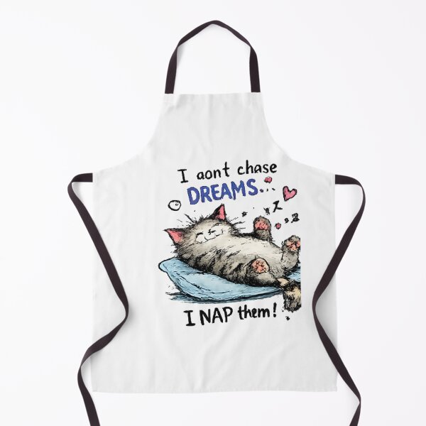 Item preview, I Don't Chase Dreams I Nap Them – Funny Sleeping Cat Lover Design designed and sold by vansaidshop ⭐⭐⭐⭐⭐.
